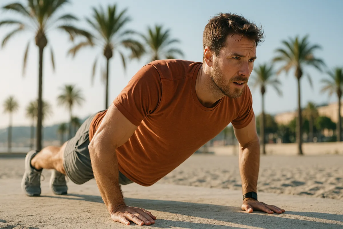 Agosto senza palestra: il programma a corpo libero delle vacanze
