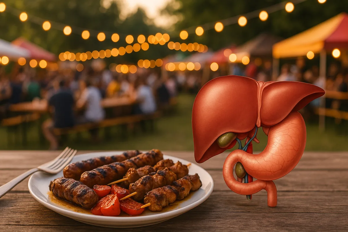 Il fegato e le sagre d'agosto: godersele senza pagarne il conto