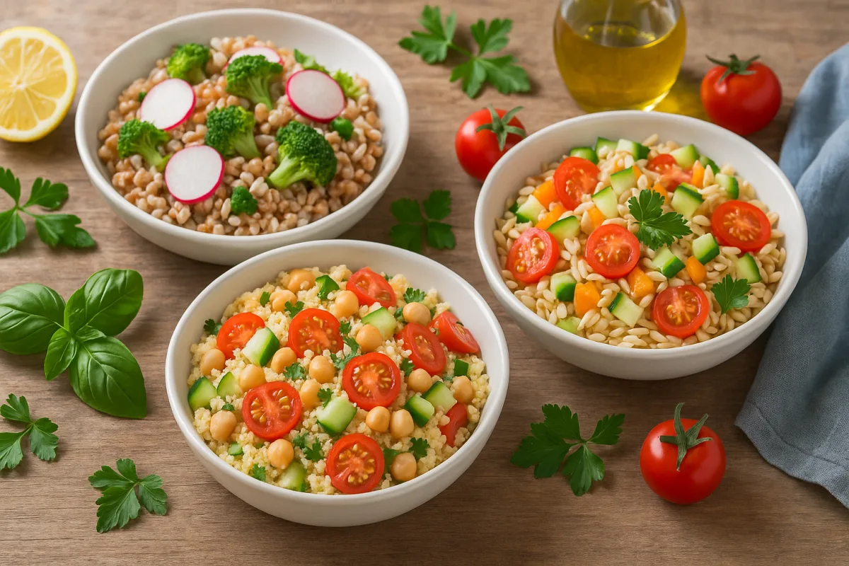 Piatti freddi per l’estate a base di cereali integrali: soluzioni pratiche per restare leggeri