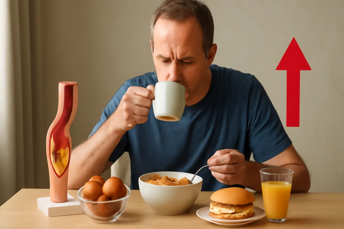 Colesterolo alto e alimentazione: l'abitudine mattutina che incide davvero