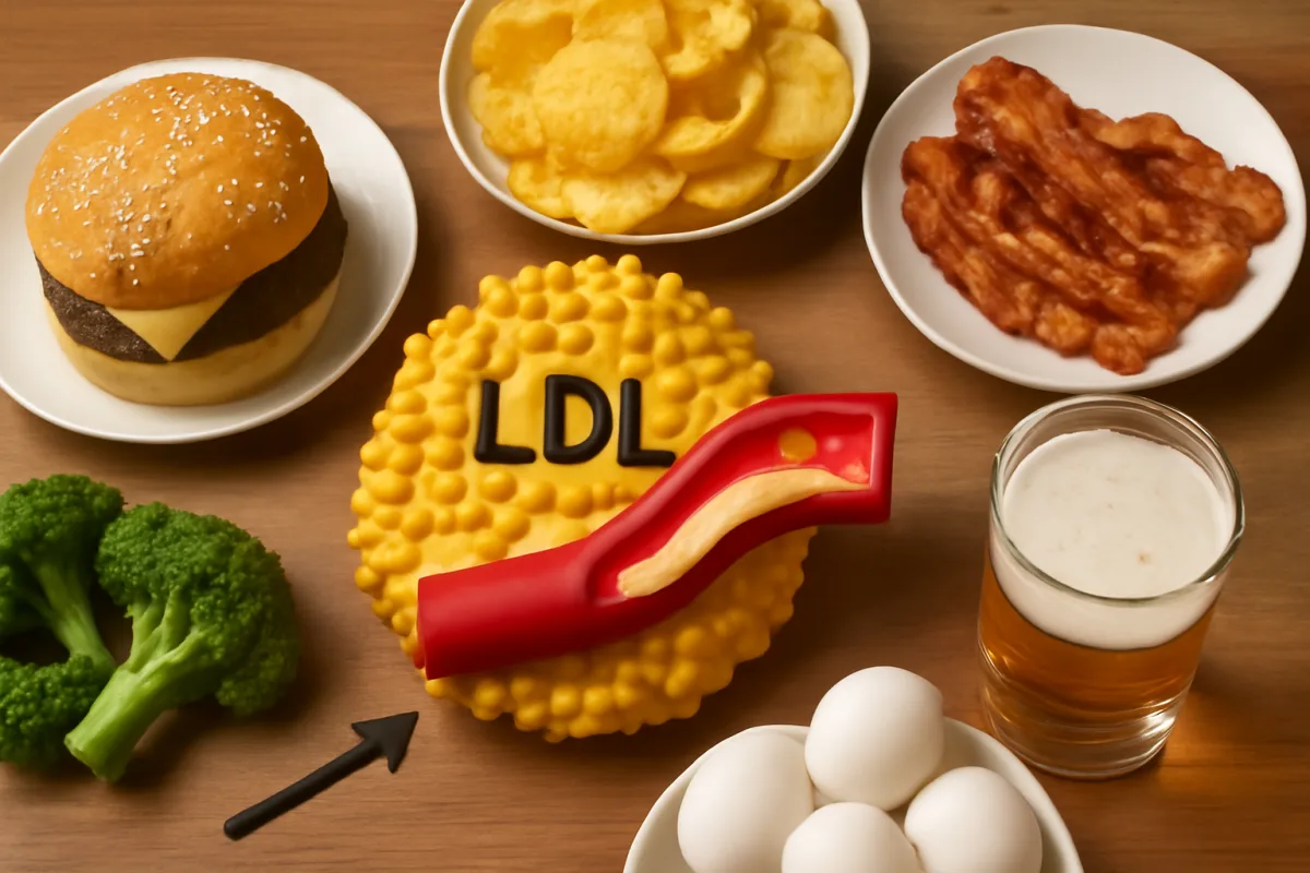 Colesterolo LDL e alimentazione: il cibo quotidiano che incide di più