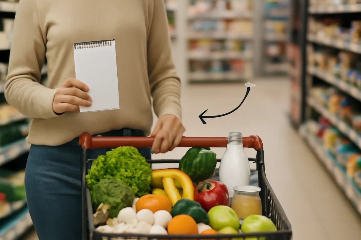 Come fare la spesa per una settimana sana: il metodo che evita acquisti inutili