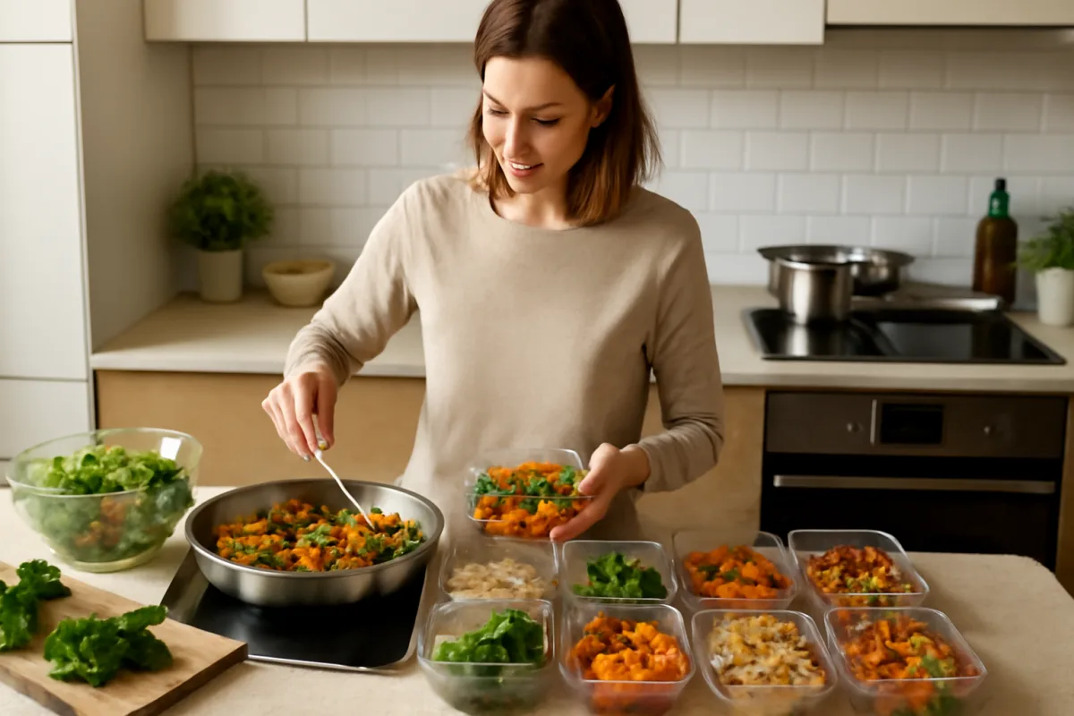 Batch cooking per principianti: come preparare tutto in una volta e mangiare sano