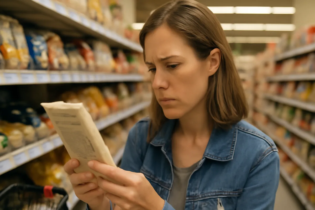 Leggere la tabella nutrizionale al supermercato: il campo che quasi nessuno guarda